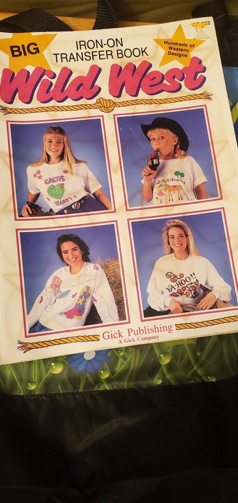 6 Iron On Transfer Books