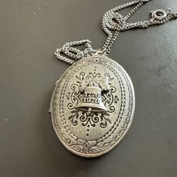 BICENTENNIAL 1776/1976 Liberty Bell Locket Pendant With Chain 
