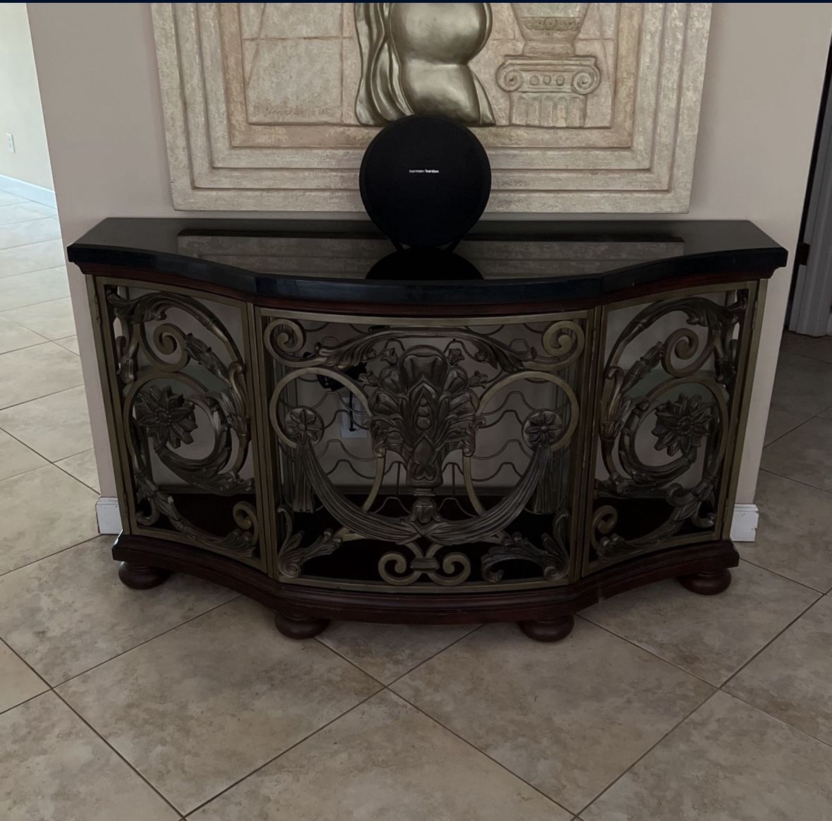 Elegant buffet table