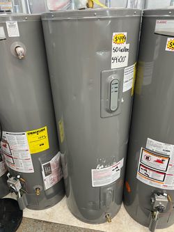 50 Gallon Electric Water Heater 59x20