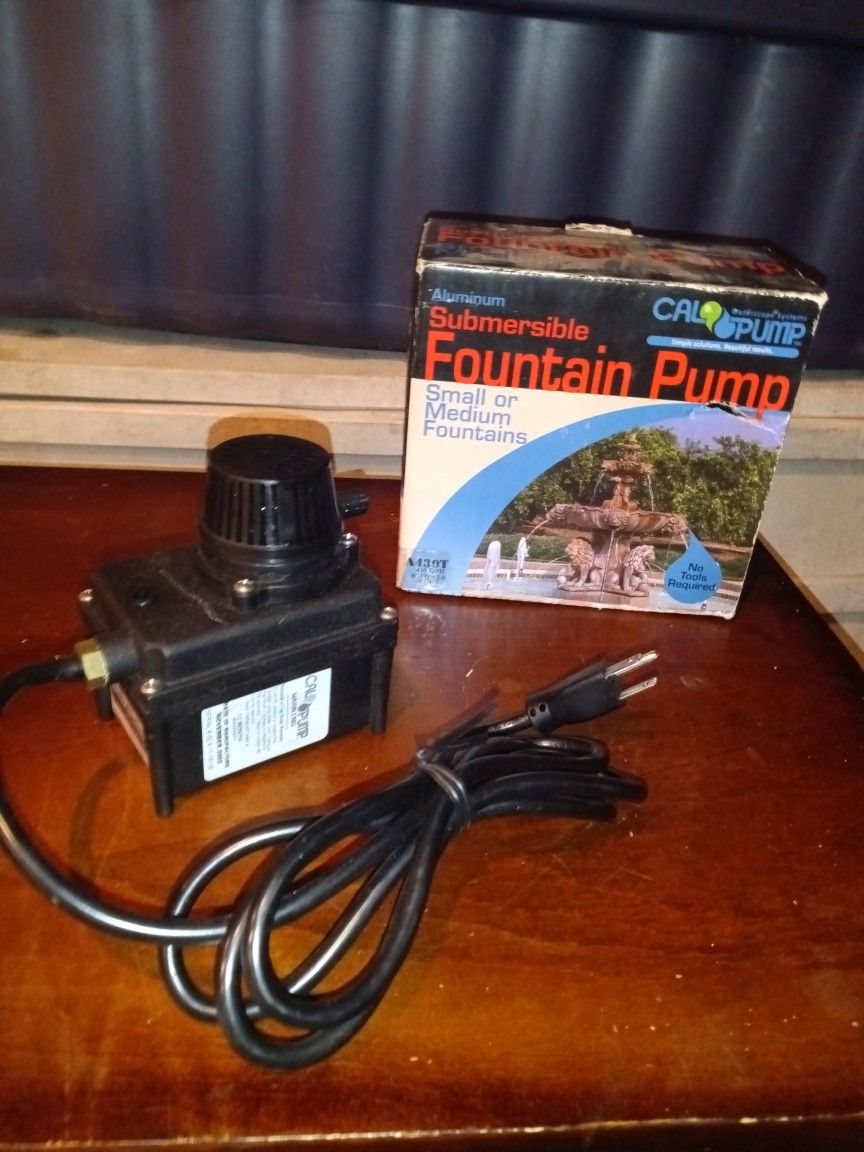 CalPump Submersible Fountain Pump
