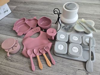 Baby Feeding Set with Food Maker