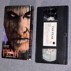 VHS The Fear Halloween Night - Movie Video Tape