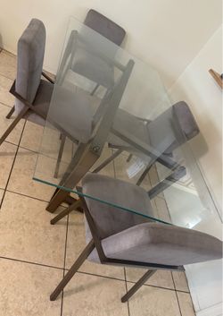 Table set  and Welcome table