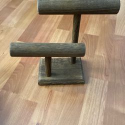Wooden Accessories Stand W Bracelets