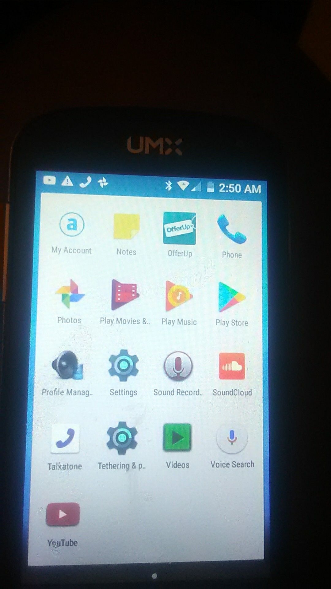 UMX 4G ANDROID SPRINT PHONE FACTORY UNLOCKED