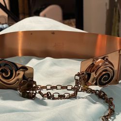 Rare Copper Wide Belt