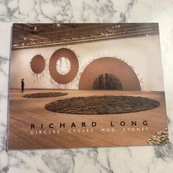Richard Long Circles Cycles Mud Stones 1996 Tate Land Art Exhibition Book VG