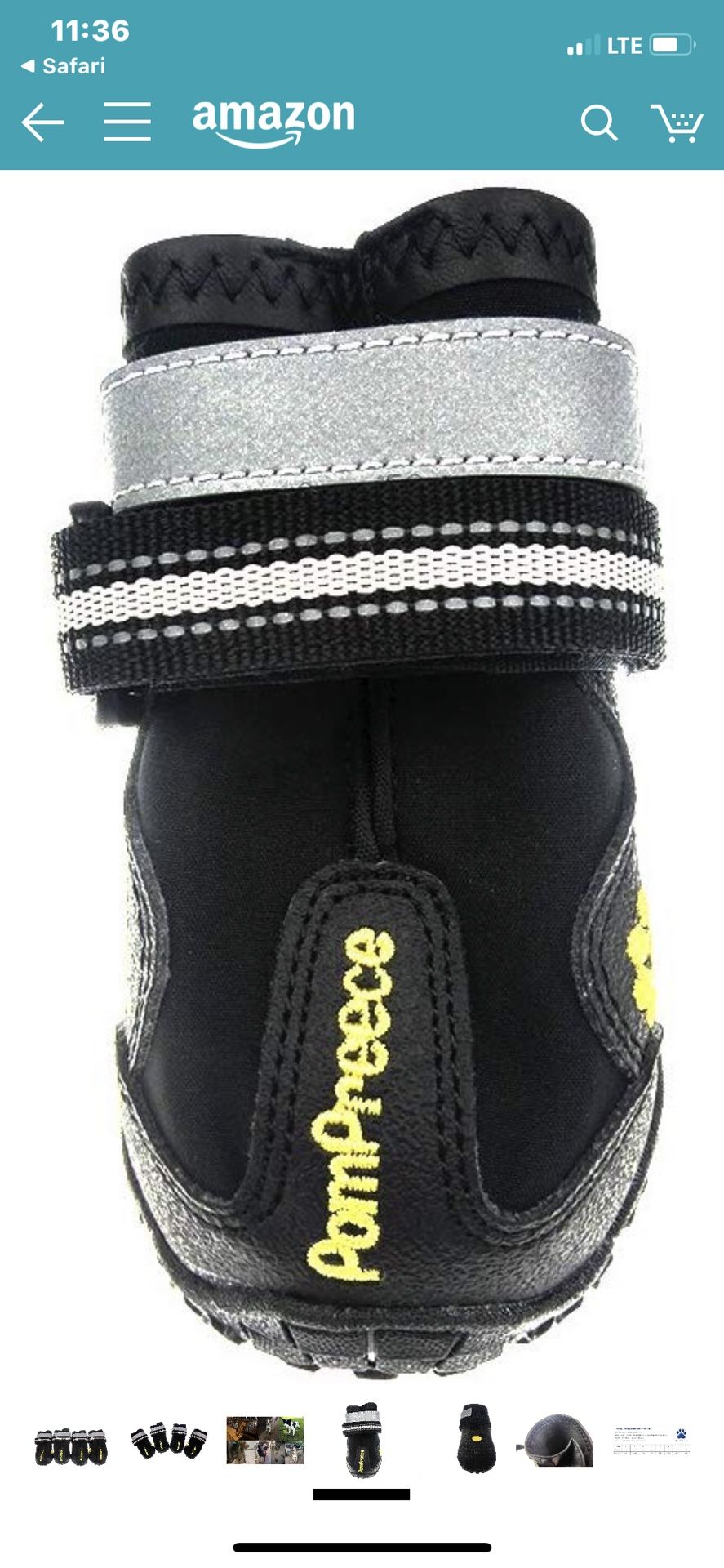 Pimpreece dog shoe M-L