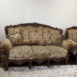 Set Of 2 Couches And 1 Chair