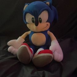 Sonic The Hedgehog Plush Backpack