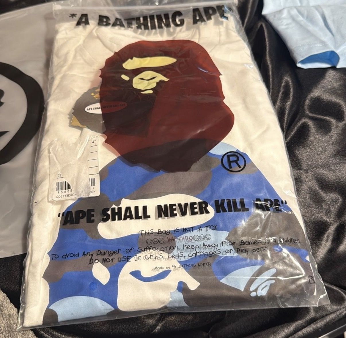 size medium bape shirt