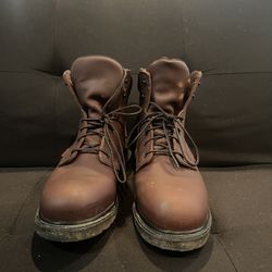 Red Wings Soft Toe Work Boots