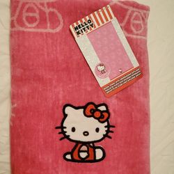 Hello Kitty Lovely Beach Towel 28" x 52" 100% Cotton Bath Shower Pink

Hello Kitty Beach Towel Pink.
Size : 34" X 63" / 86cm X 160cm
Material : 100% c