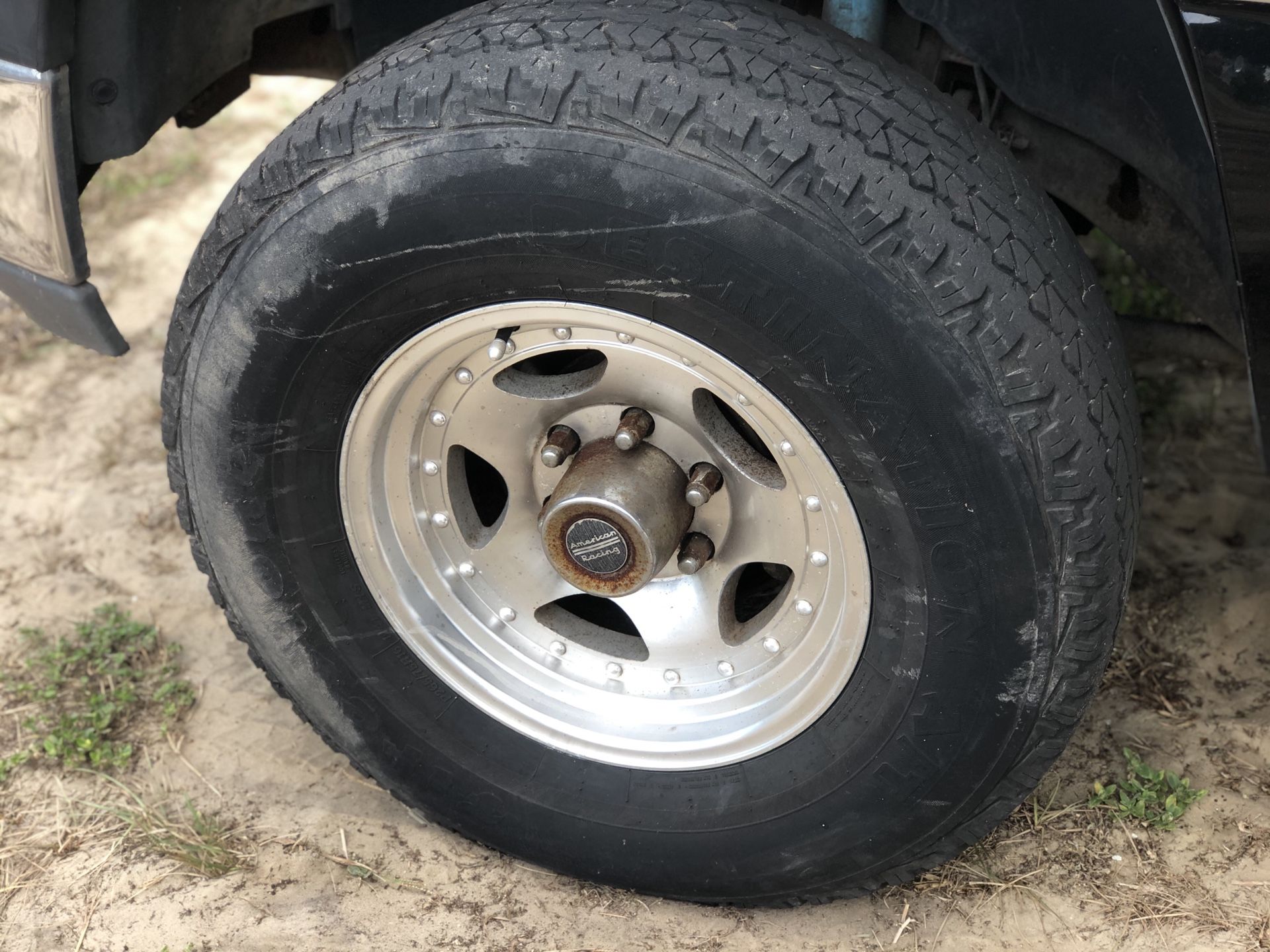 Chevy/GMC 6x5.5 American Racing Wheels and Tires $300 FIRM