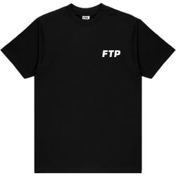 FTP - Flocked Logo Tee (Black)