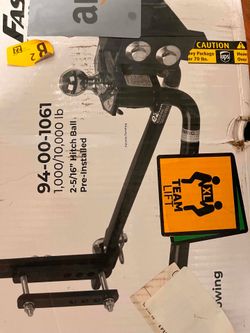Camper trailer hitch