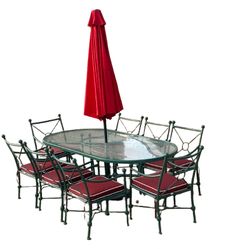 out door dining table