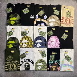 Bape tee’s 