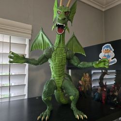Marvel Legends Fin Fang Foom BAF 14" Build A Figure Complete Authentic Hasbro 2007 With Instructions 