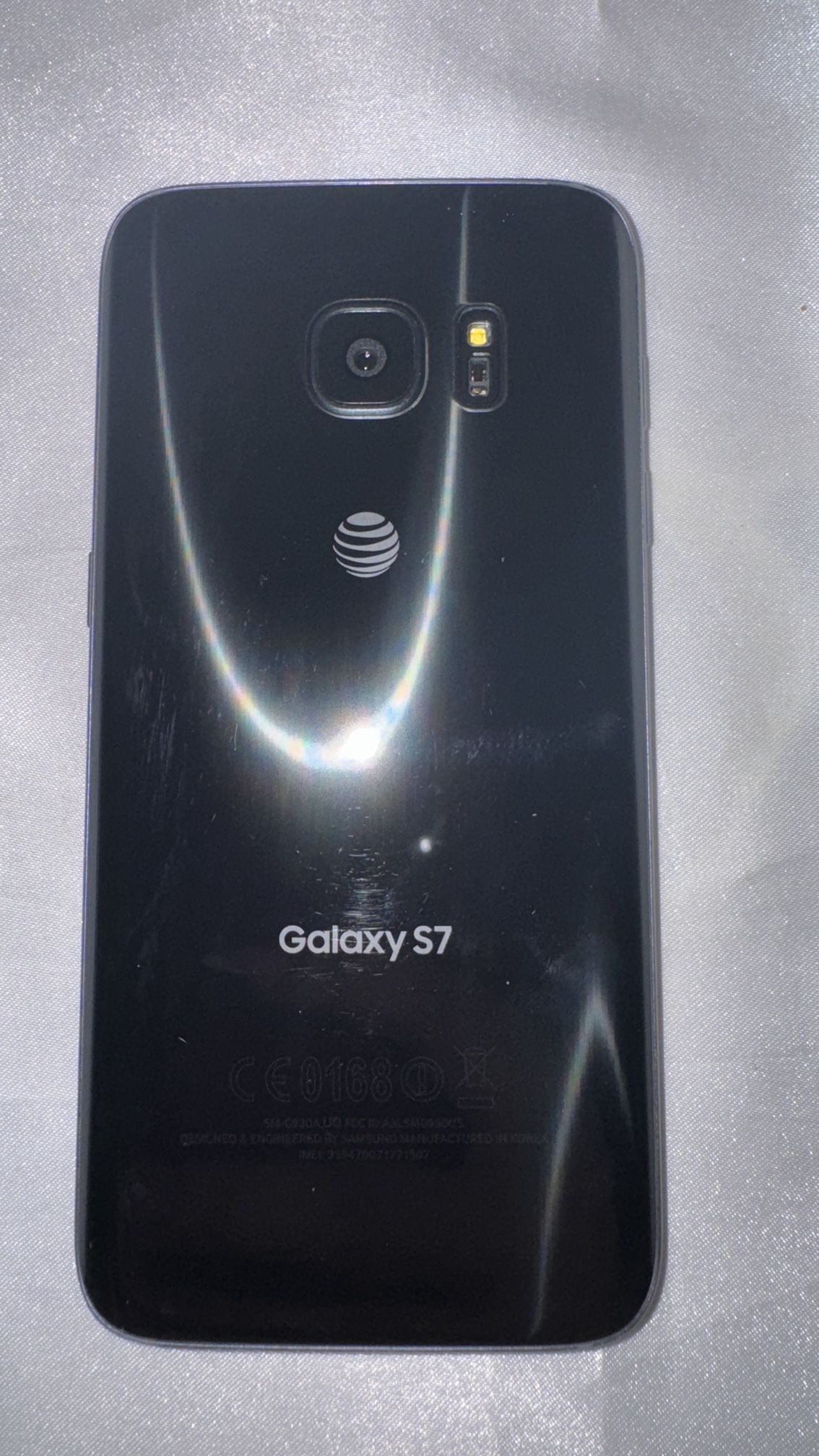 Cell Phone UNLOCKED, Samsung Galaxy S7, Blue Phone