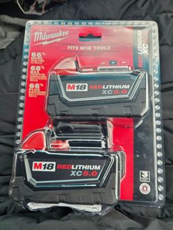Milwaukee M18 RedLithium XC5.0 Battery
