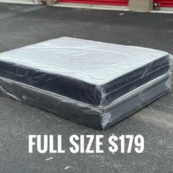 Full Size Mattress Set – Medium Comfort – Available Today 🚚