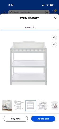 Baby changing table