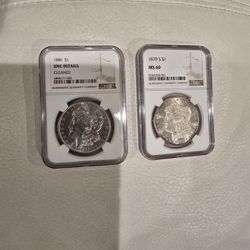 2 Morgan Dollar