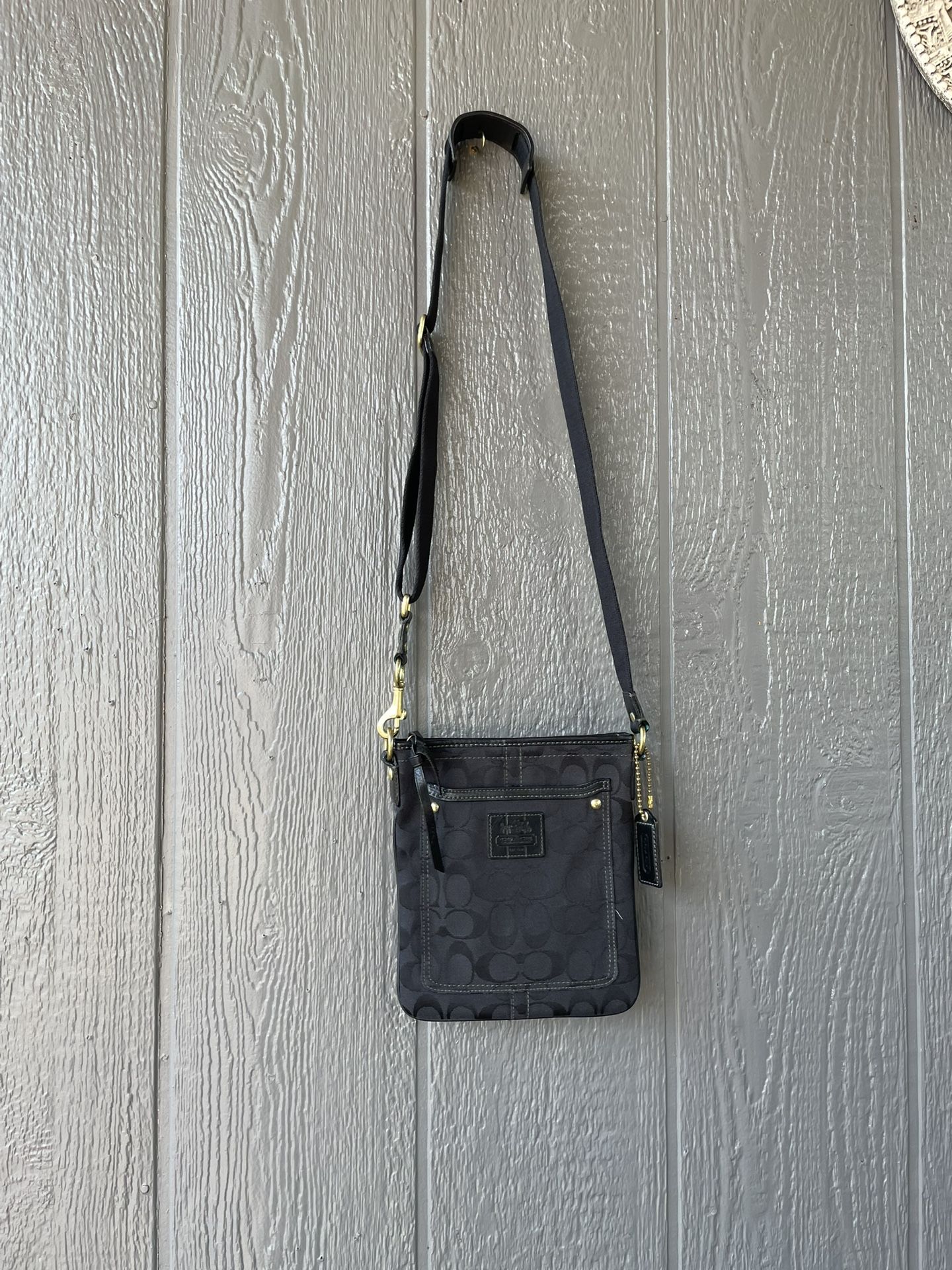 Coach black crossbody