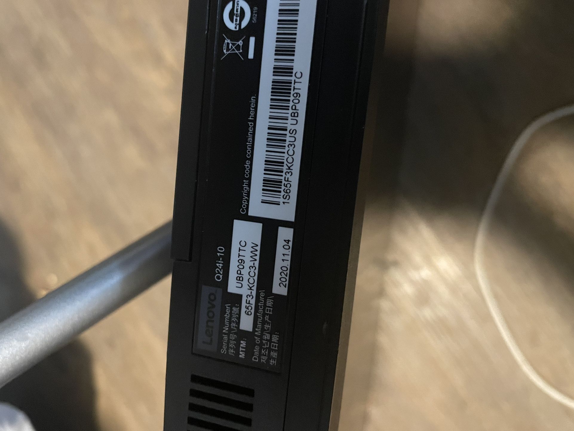 Computer Monitor Lenovo