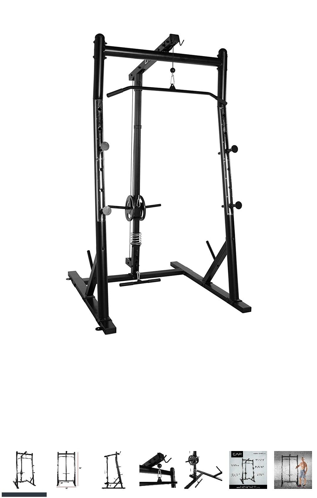 Brand new squat with with high/low pulley