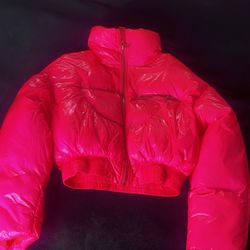 Pink Bubble Coat