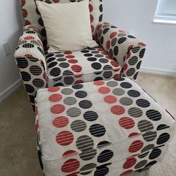 Chair & Ottoman 