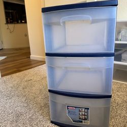 Sterllite Plastic Drawer Organizer (Total 2)
