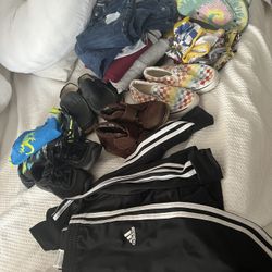 4t Bag Of Clothes And Shoes, All For $10