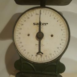 Vintage Cast Iron Scale 