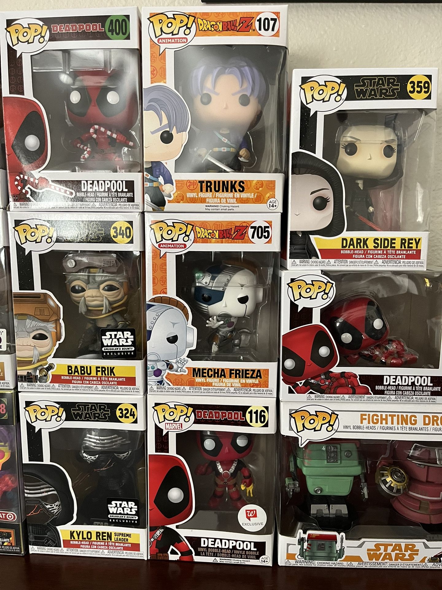 Funko Pop Different Types
