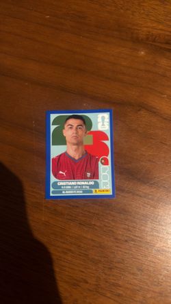 Panini 2026 World Cup Cristiano Ronaldo Blue