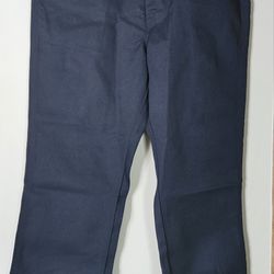 Dickies Twill 6 Pocket Work Pant Regular Fit 36 X 32 Navy NWT 
