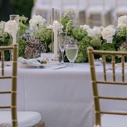 ✨ Luxury Wedding Candle Centerpiece Package – Used for 10-Table Reception ✨