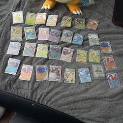 Lots Of Pokemon Cards.dark Charizard And A Jumbo Dragon Nite