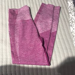 Pink Leggings Women Medium 