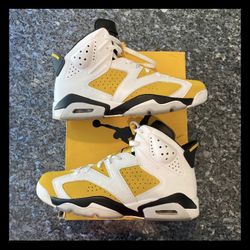2024 AIR JORDAN 6 RETRO  “YELLOW OCRA” 
