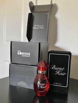 Burnt Hair Perfume. Elon Boring Tesla Spacex