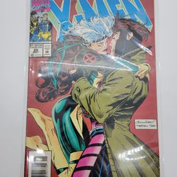 Marvel Comics X-Men #24 Iconic Gambit Kiss Roque Key Issue 1993