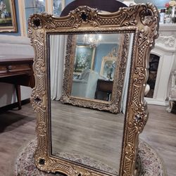 Vintage Victorian Mirror 🪞 41x28