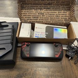 🎮♦️🎱 Perfectly Handheld Valve Deck With Accessories Brand New ♦️🎱🎮