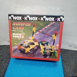 1996 K'nex bumper cars micro power includes two motors
