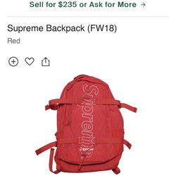2 Supreme Backpacks